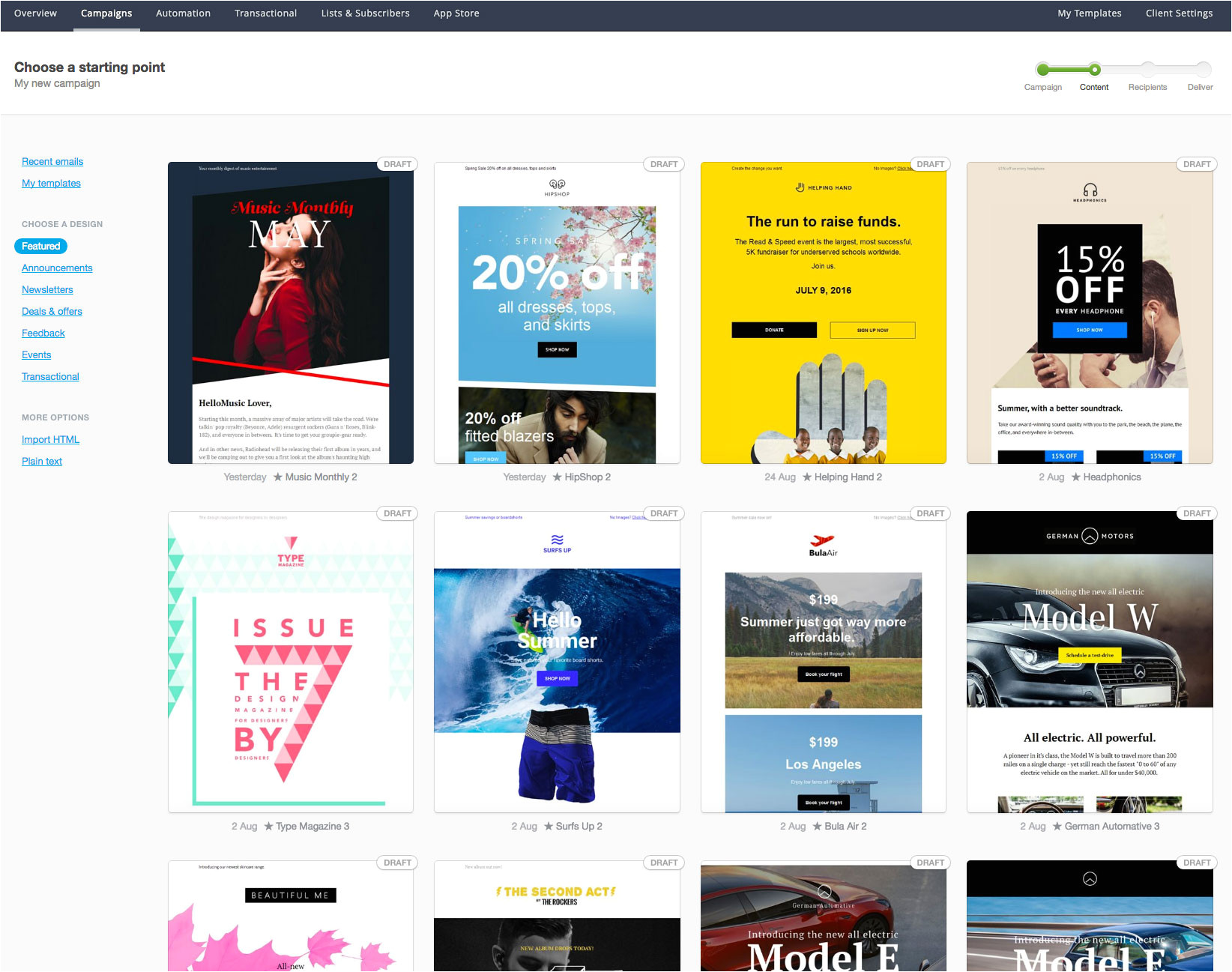 Campaignmonitor Templates We 39 Ve Added New Email Template Designs and More Template