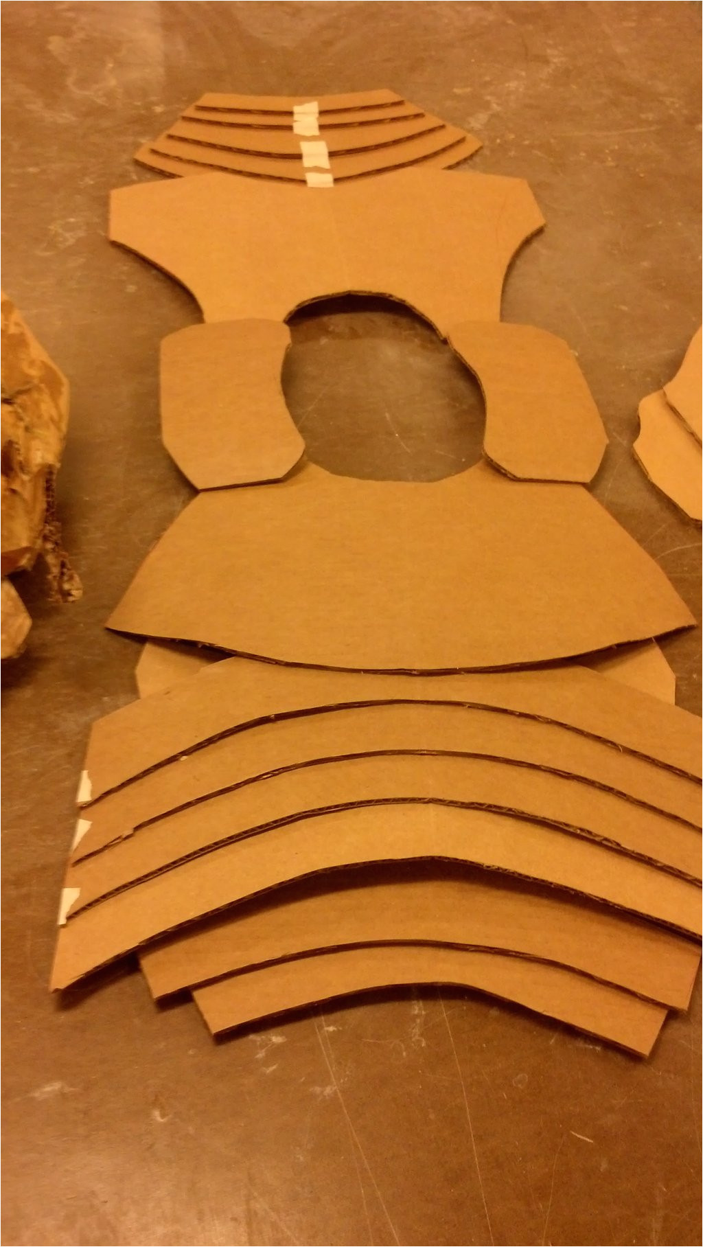 Cardboard Armour Template Cardboard Samurai Armor Template by W00stersam On Deviantart