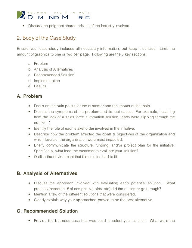 case study template 12316211