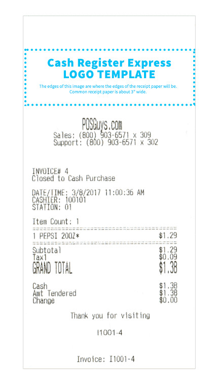 cash register receipt images