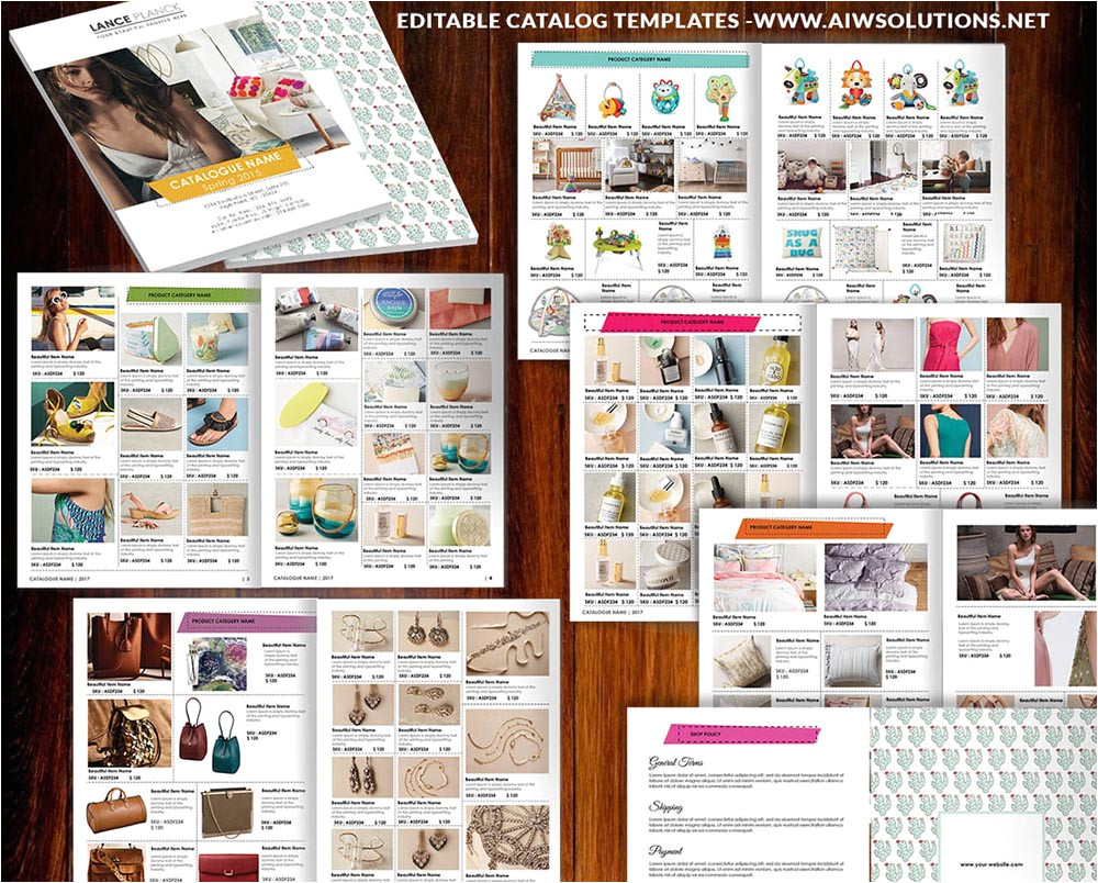 wholesale catalog template id06