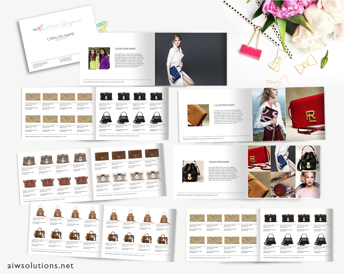 color product catalog horizontal