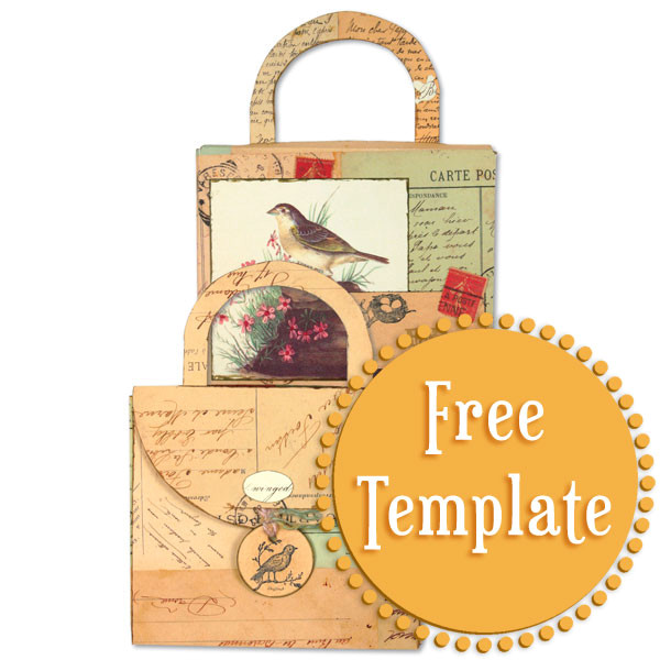 free tempting template cd holder