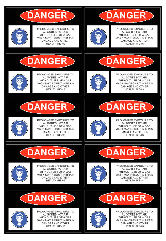 warning labels