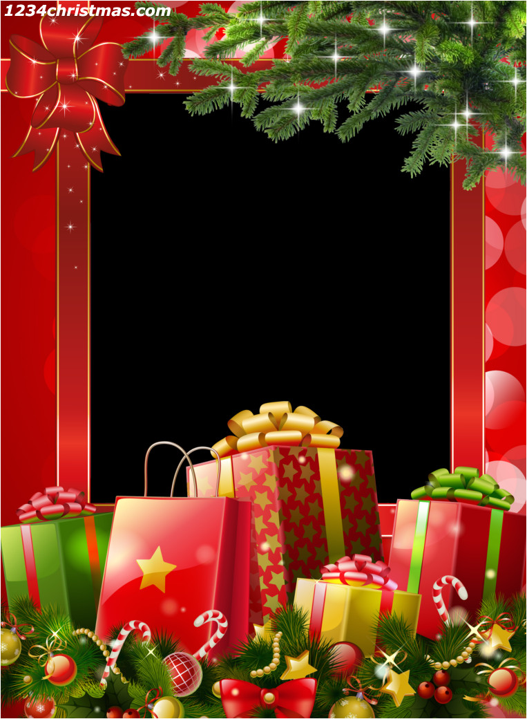 Christmas Photo Frames Templates Free Christmas Photo Frame Templates for Free Download