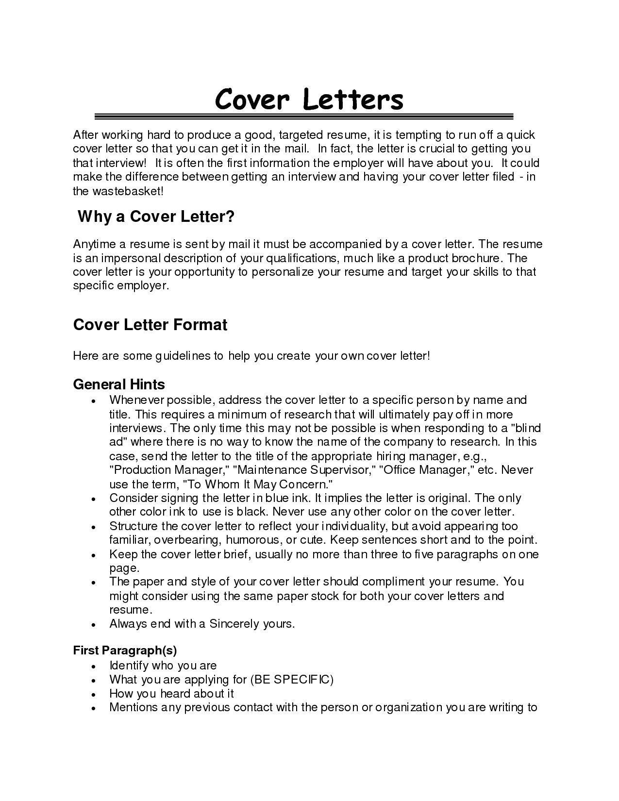 best closing sentences for cover letter