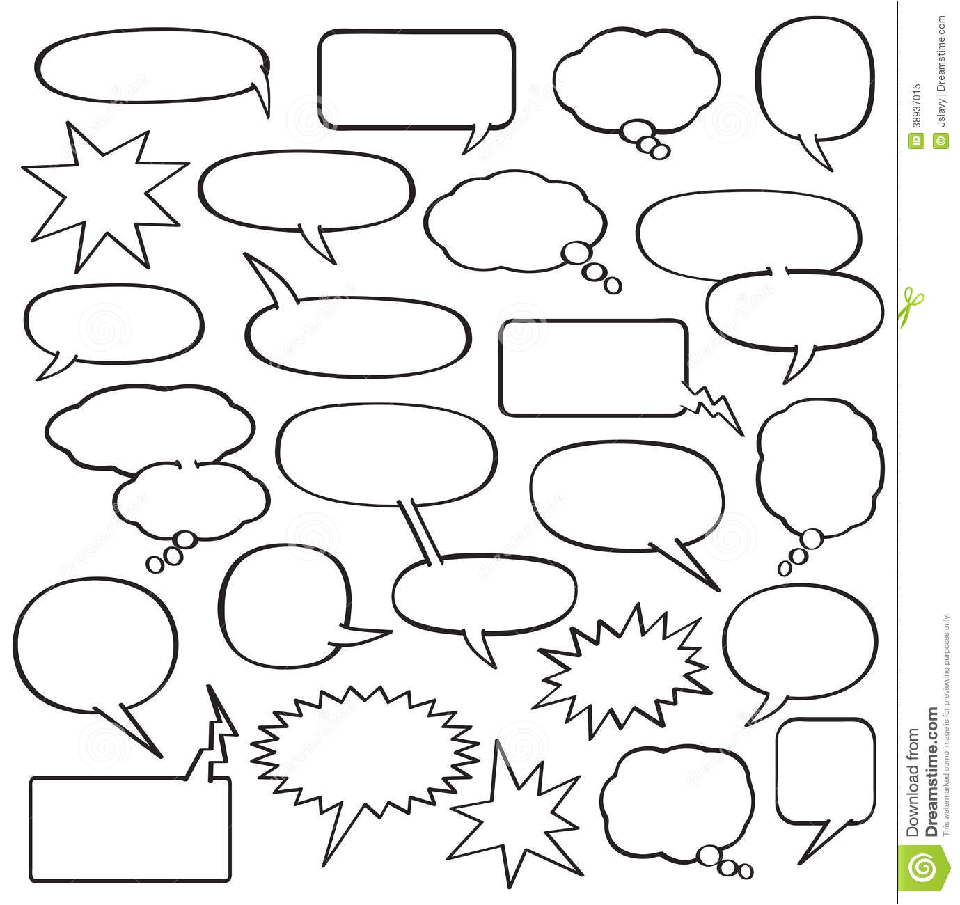 Comic Strip Bubble Template 7 Best Images Of Comic Strip Bubbles Printable Comic