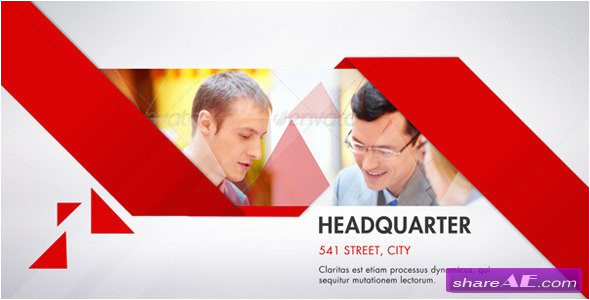 3073 clean corporate after effects project videohive