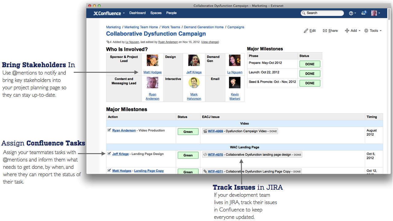 three ways confluence makes project management easy