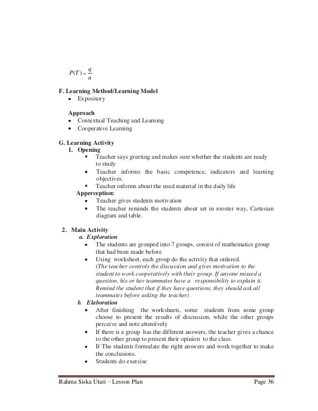 cooperative learning lesson plan template plan template 2