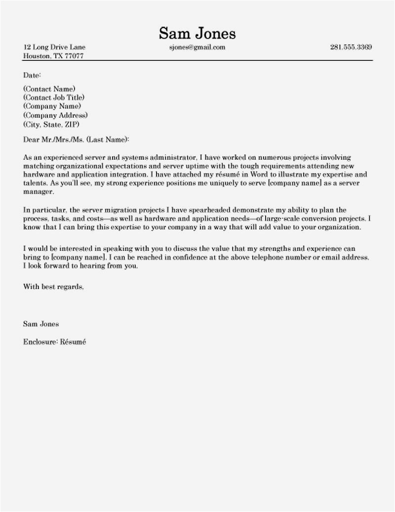 Copies Of Cover Letters for Employment Free Cover Letters to Copy and Paste Resume Template