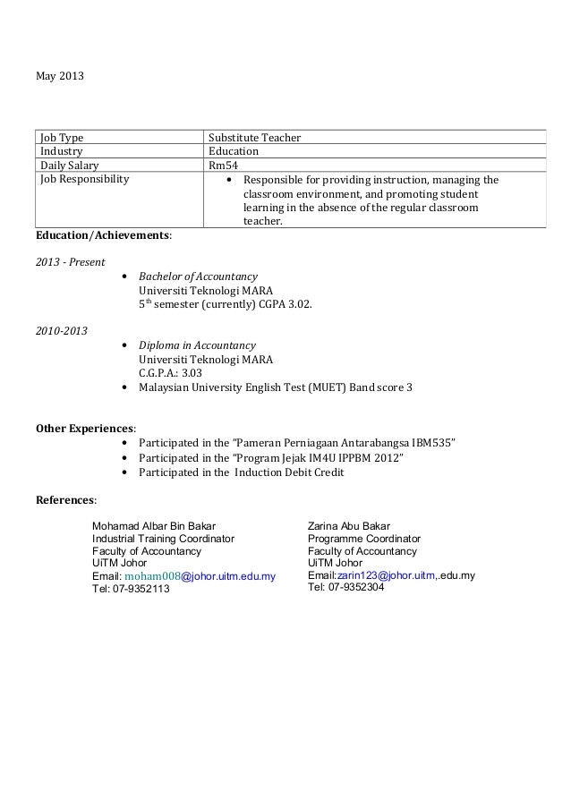 cover letter and resume copy