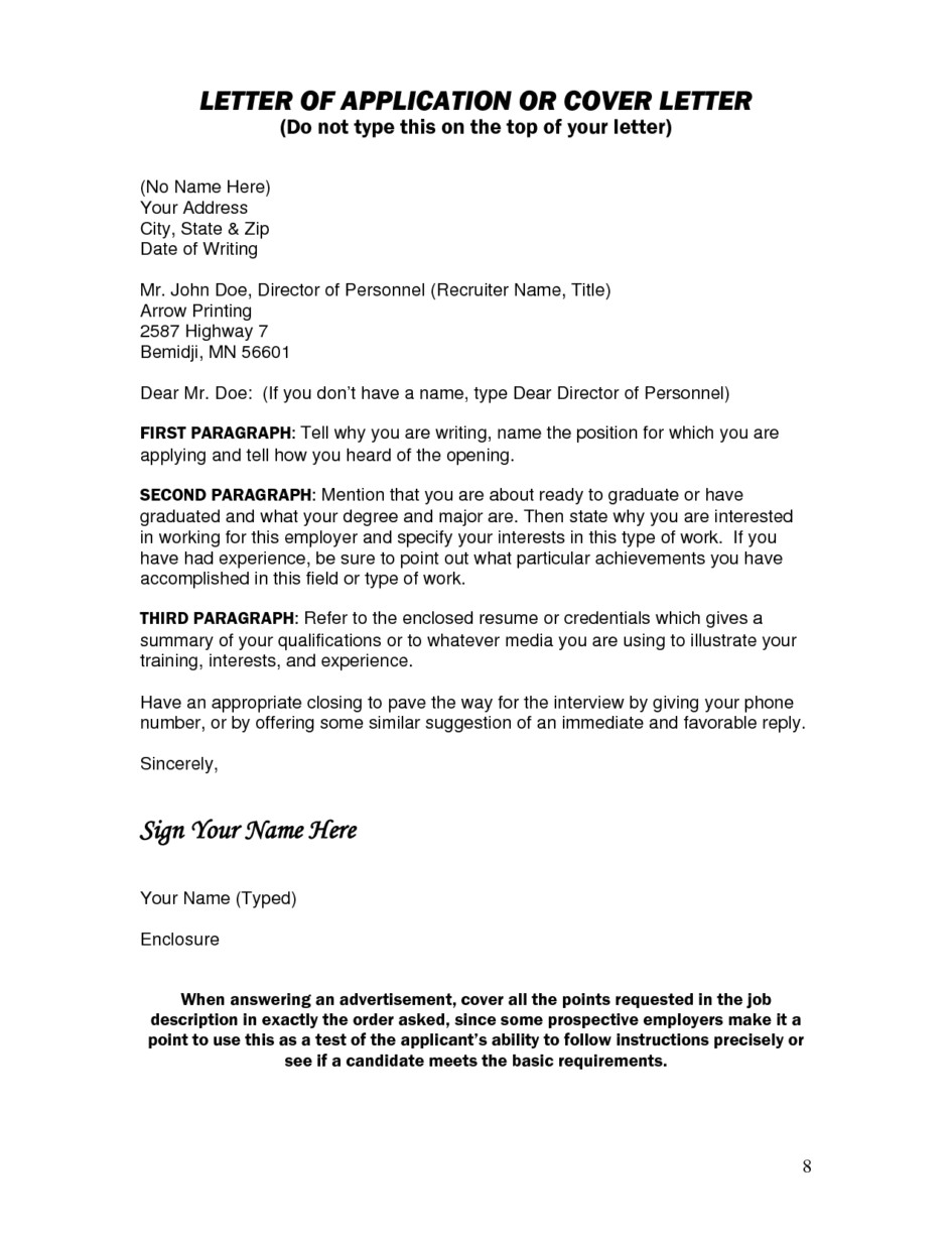 Cover Letter Examples without Contact Name Cover Letter without Contact Name the Letter Sample