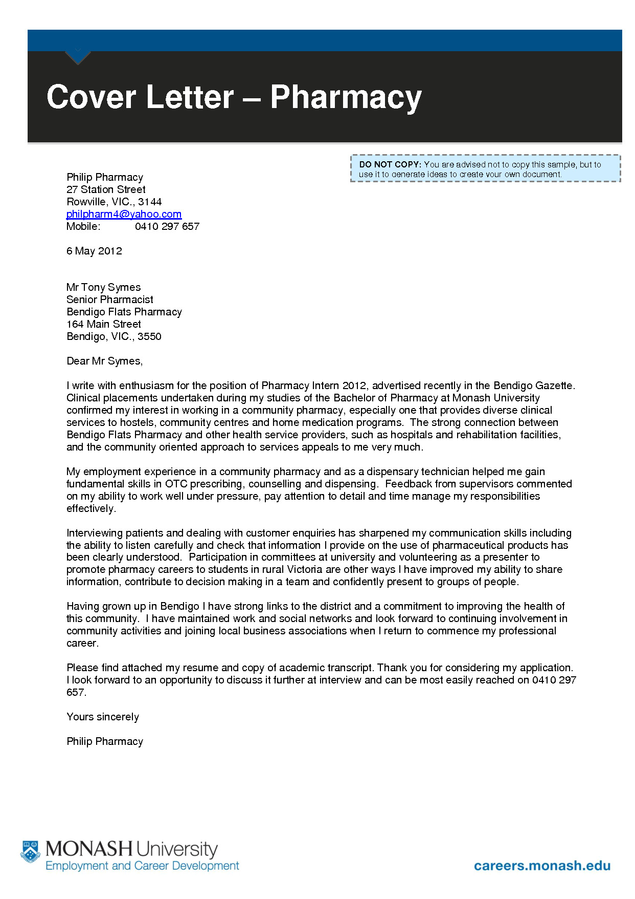 cover letter for a pharmacy assistant 4 pharmacy technician pharmacy technician cover letter samples