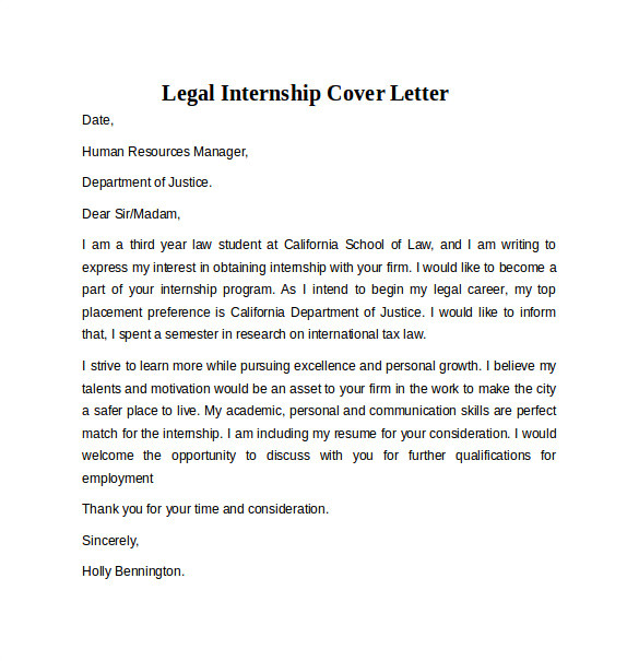 5788 cover paralegal letter internship