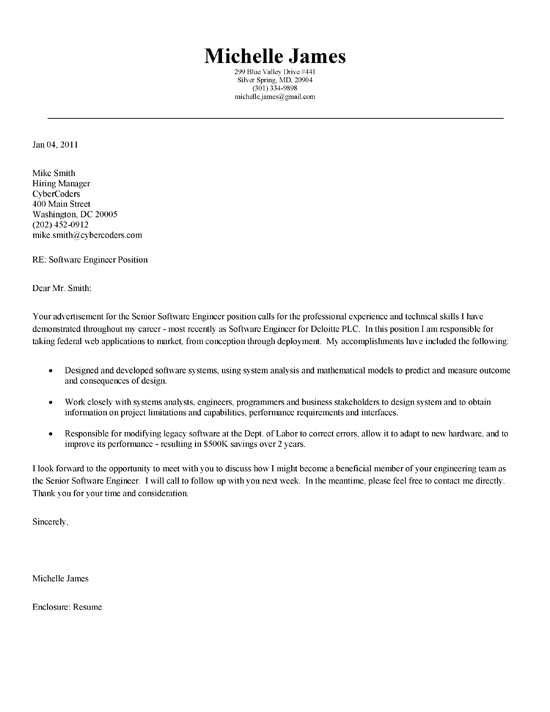 Cover Letter for Internship In software Company Cover Letter for Internship In software Company Letter