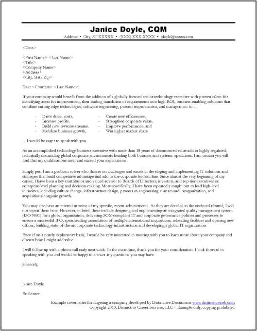 Cover Letter for It Company 1 Cover Letter for It Company Cover Letter for A Company