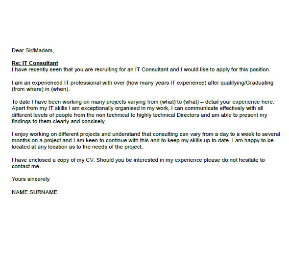 Cover Letter for It Consultant Write A Well organized Essay Instructables Writing