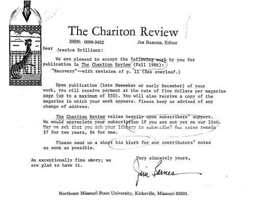 Cover Letter for Literary Magazine Cover Letter for Literary Magazine Letter Of Recommendation