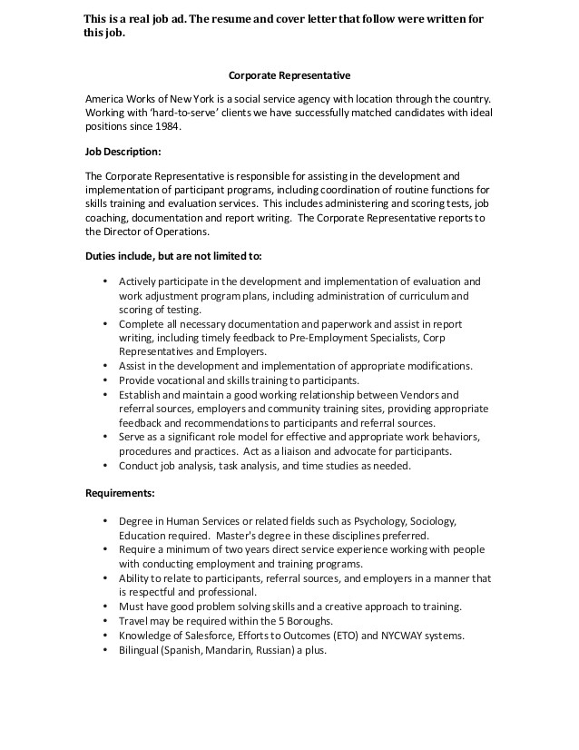 cover letter for a job out of state