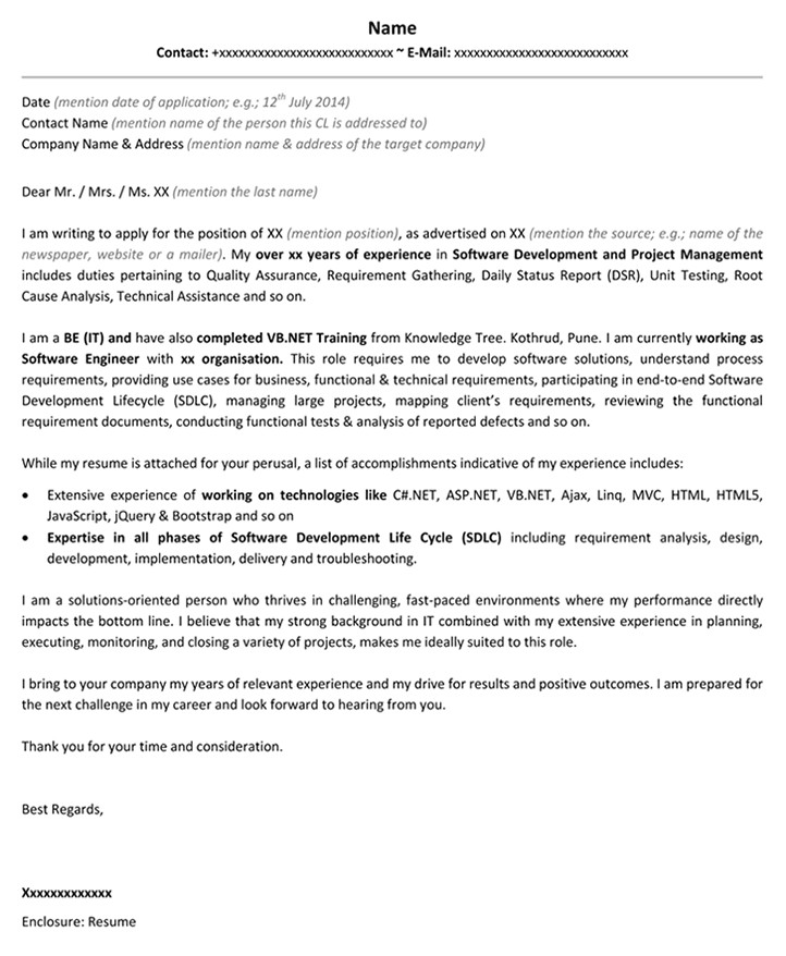 Cover Letter for software Developer Position software Developer Cover Letter Letters Font