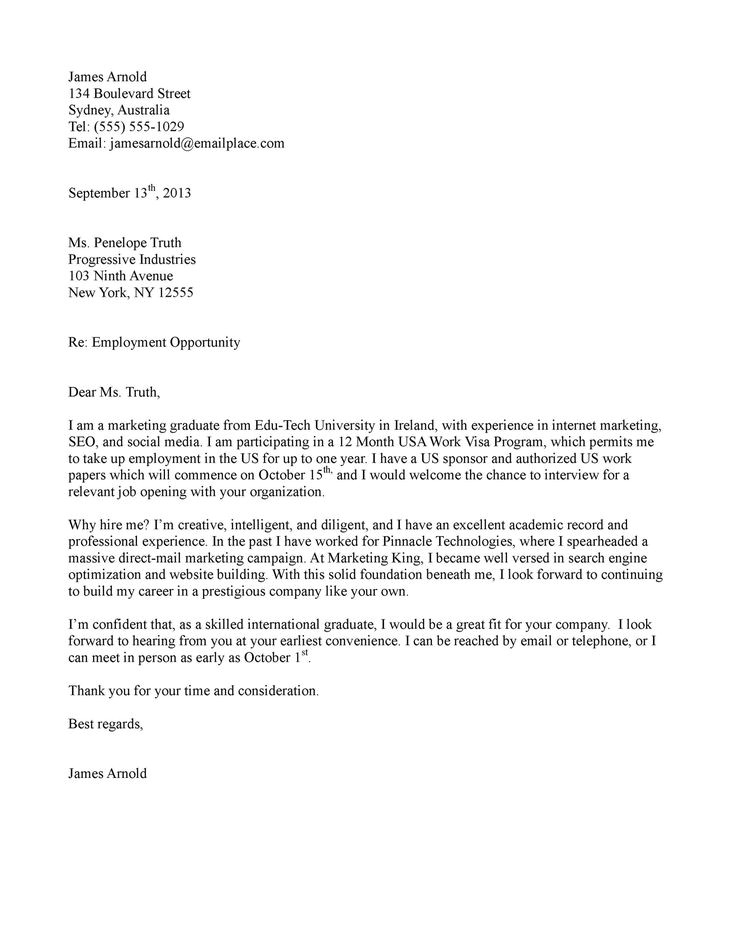 Cover Letter Looking for New Opportunities Cover Letter for Career Opportunities