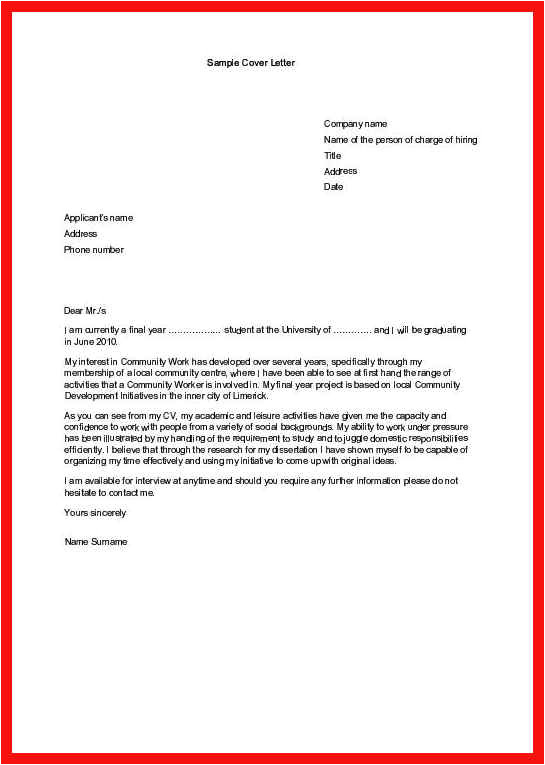 Cover Letter Requesting Internship Internship Request Letter Apa Example