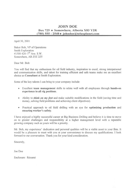 Cover Letter Sample for Oil and Gas Company Oil Field Cover Letter Sample Gt Gt Cando Career Coaching
