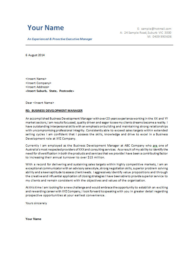 Cover Letter Tamplate Cover Letter Examples Cover Letter Templates Australia