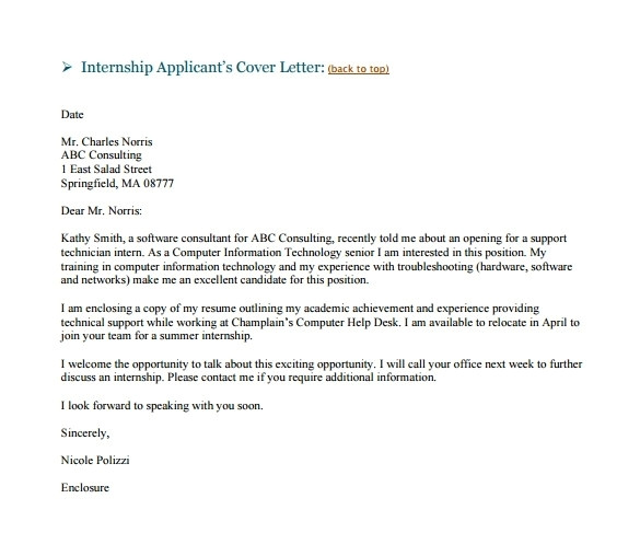 email resume cover letter template