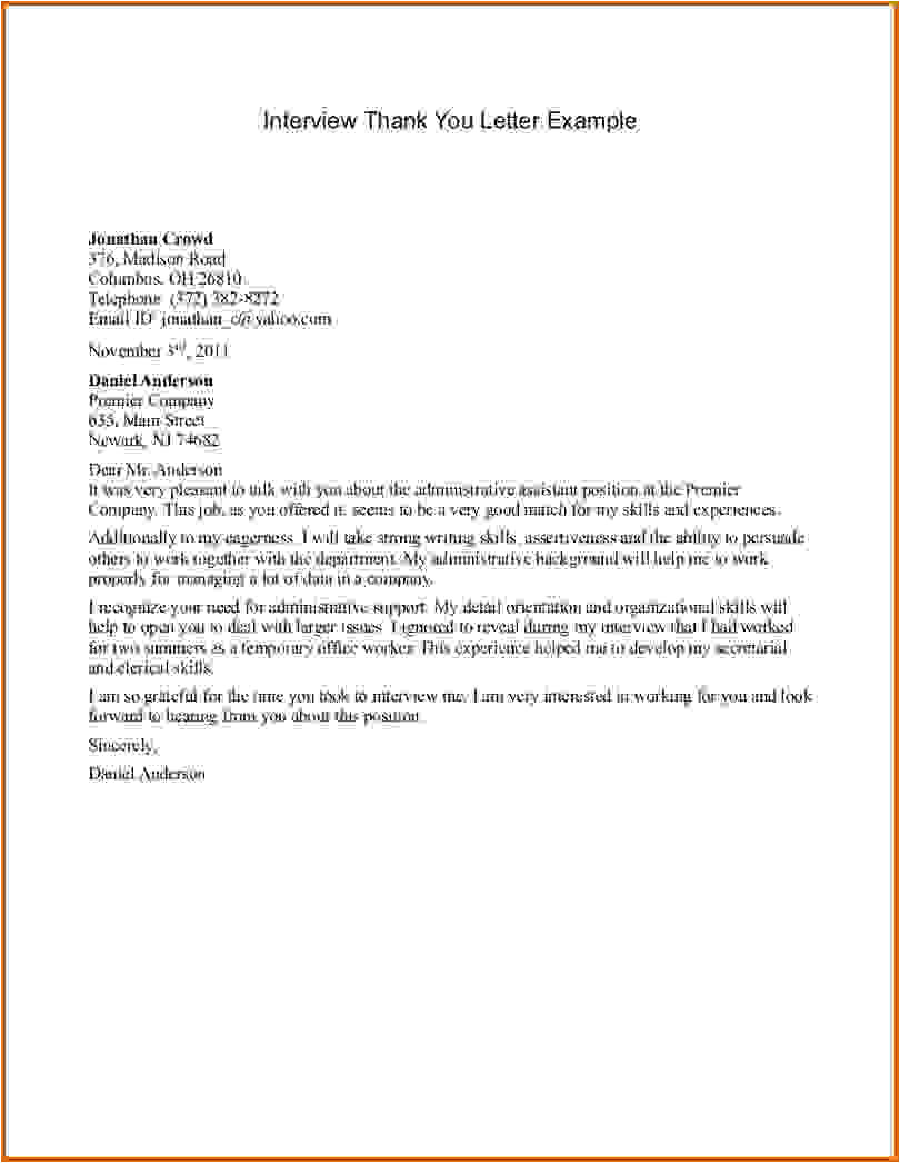 8 interview cover letter
