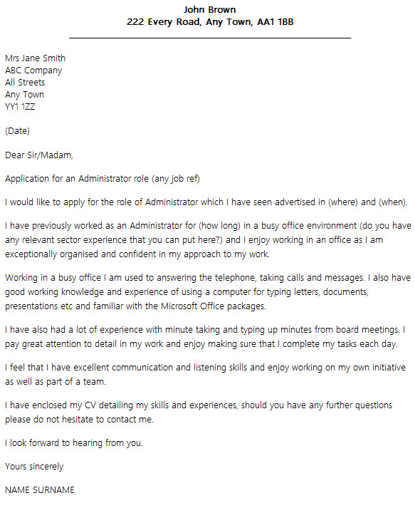 how to write covering letter for dependent visa