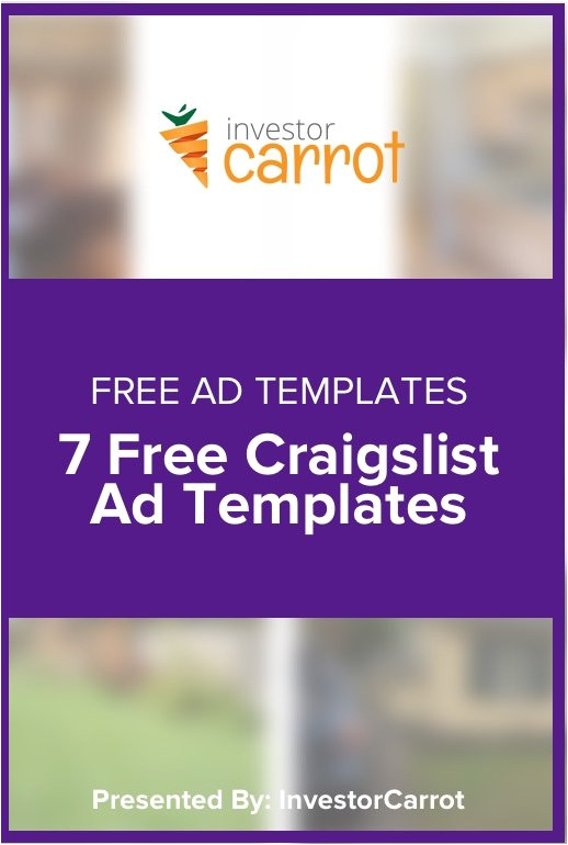 free craigslist ad templates