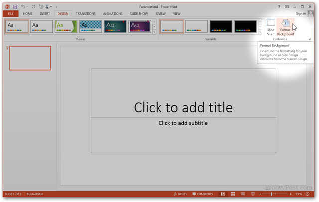 how to make a powerpoint template 2013