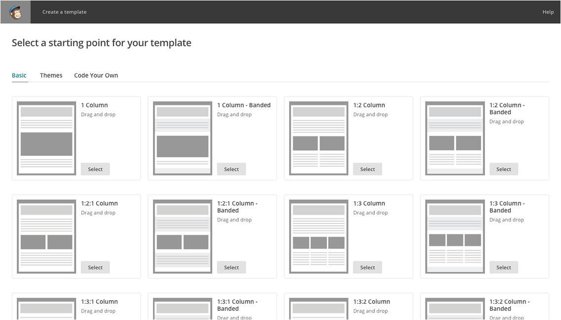 Creating Mailchimp Templates Create A Responsive Mailchimp Template Templates