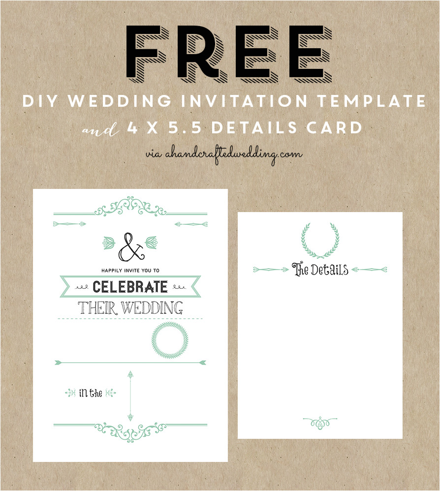 custom invitations template