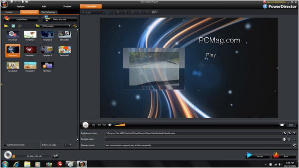 Cyberlink Powerdirector Slideshow Templates Cyberlink Powerdirector 8 Ultra Slide 5 Slideshow From