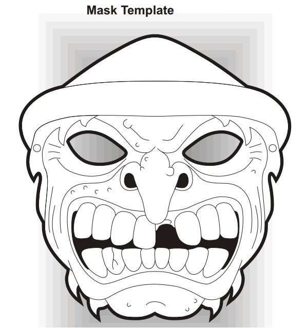 cyclops mask template