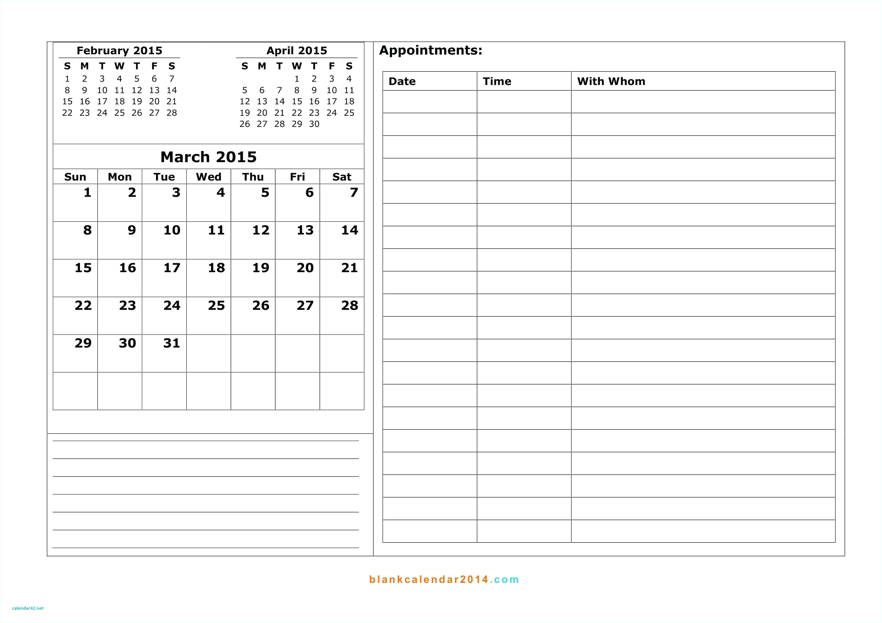 daily calendar template 30 minute increments