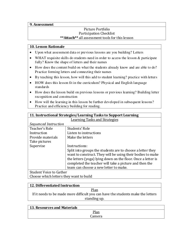 ktip lesson plan template free dcps lesson plan template template design free download