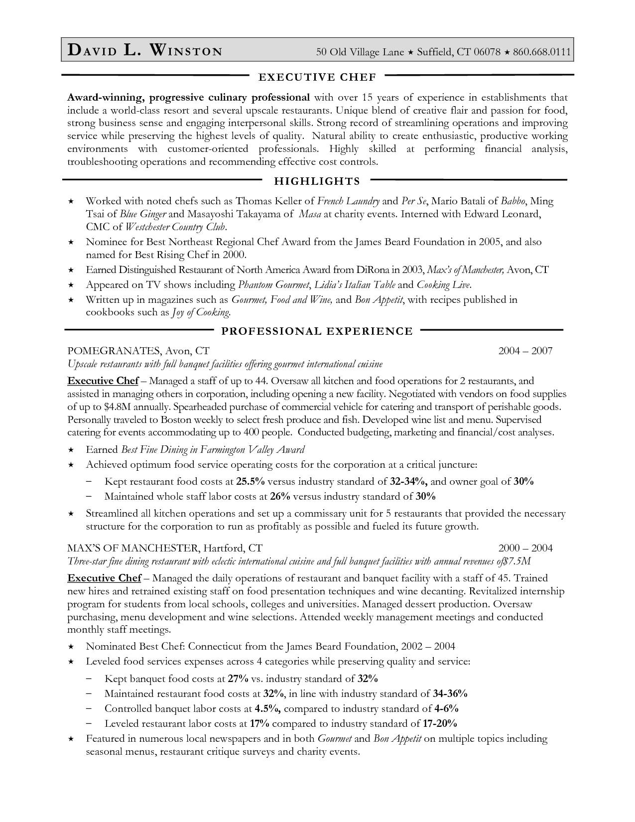 Demi Chef De Partie Resume Sample Demi Chef De Partie Resume Sample Best Of Resume Example