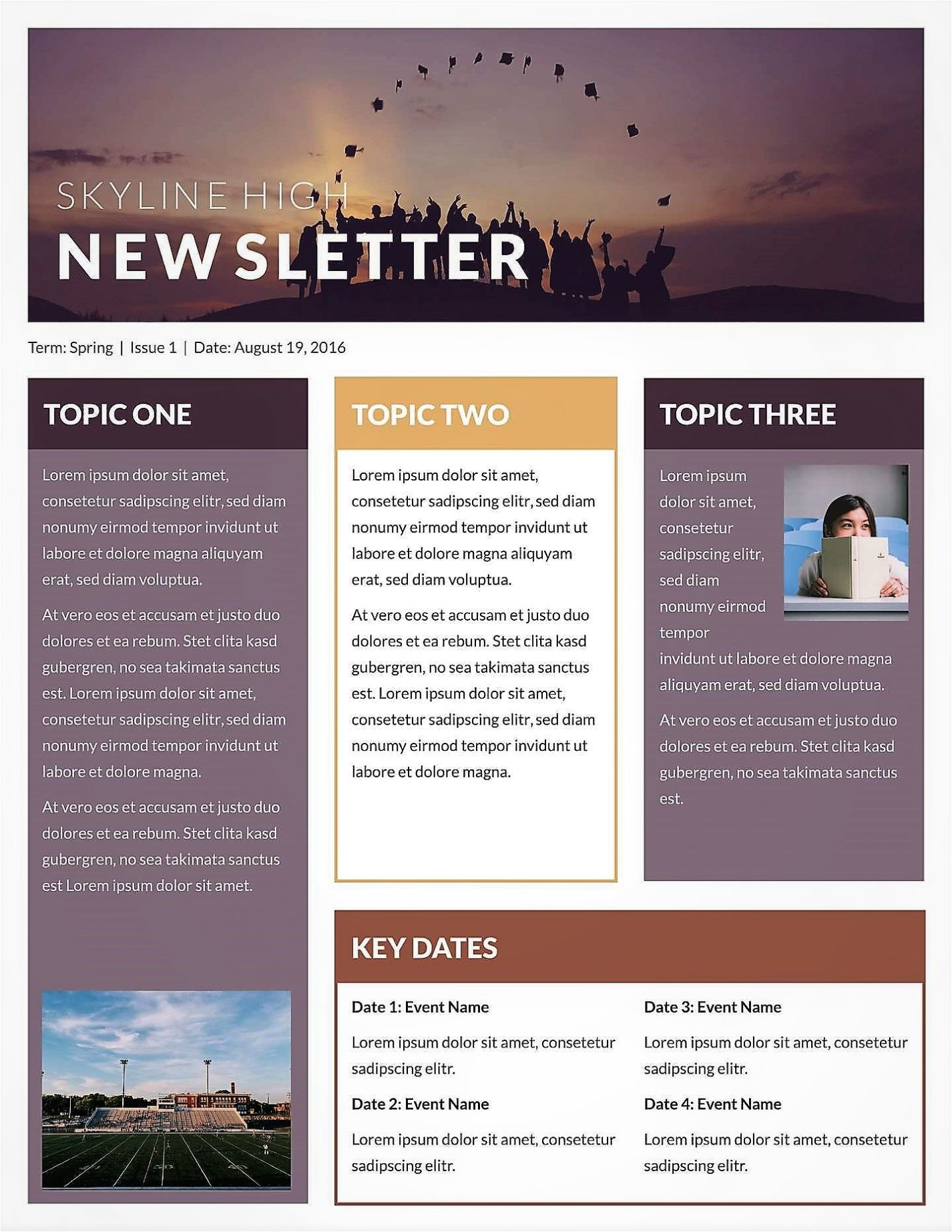 microsoft newsletter templates publisher free