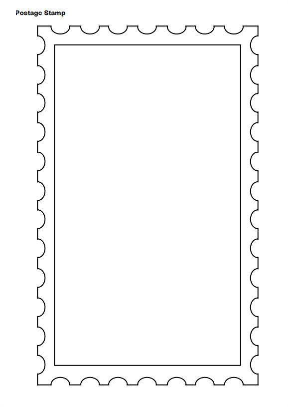 stamp template