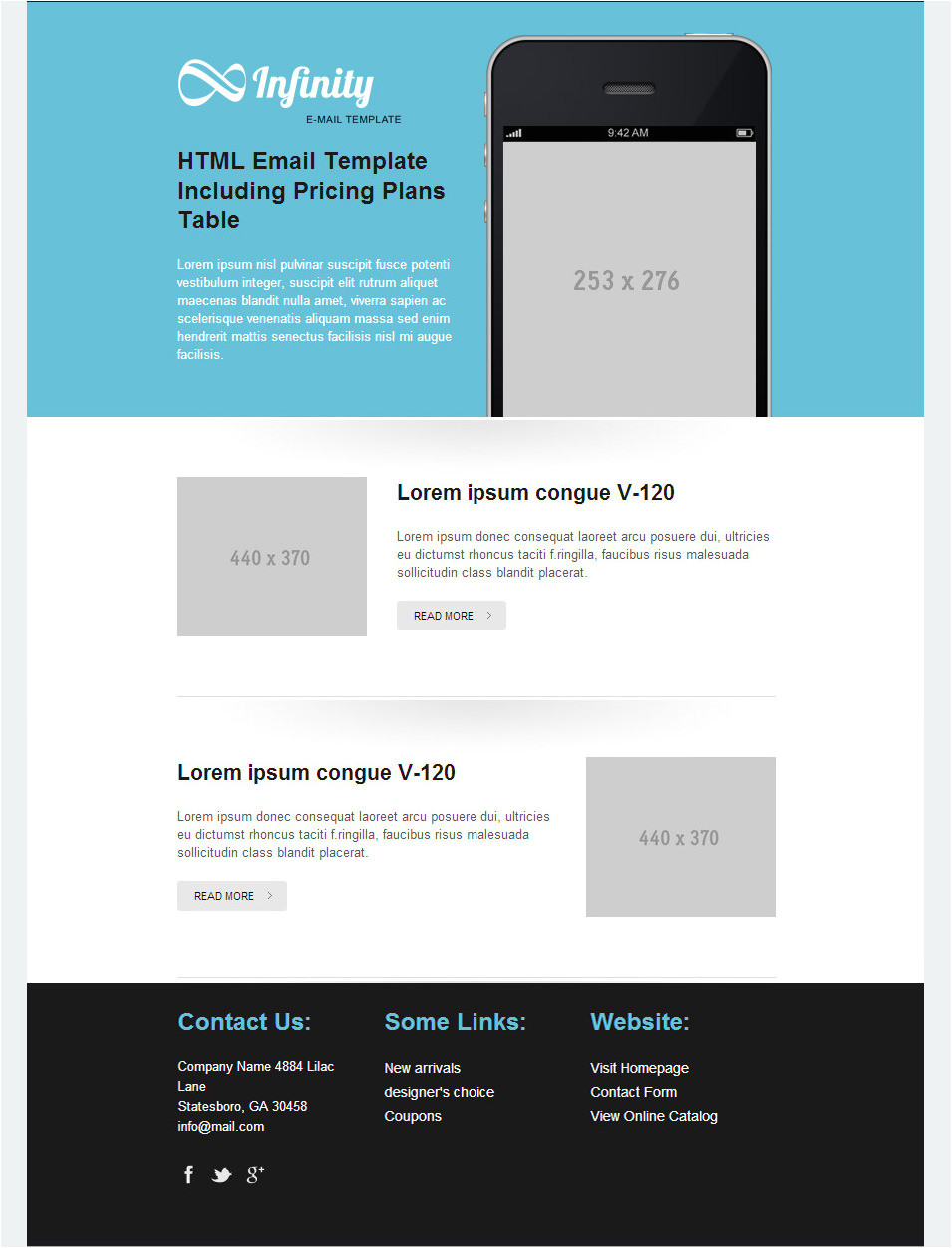 Designing An Email Template 33 Best Email Template Designs for Download Purchase