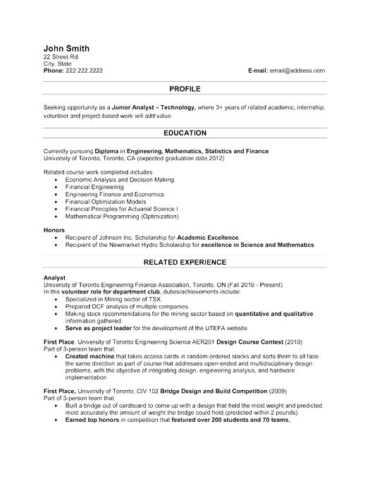 resume format for diploma in civil engineering