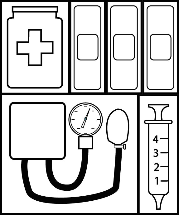 doctor bag coloring page