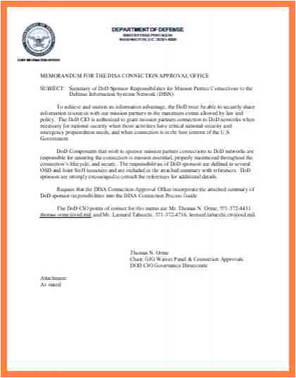 8 department of defense letterhead template