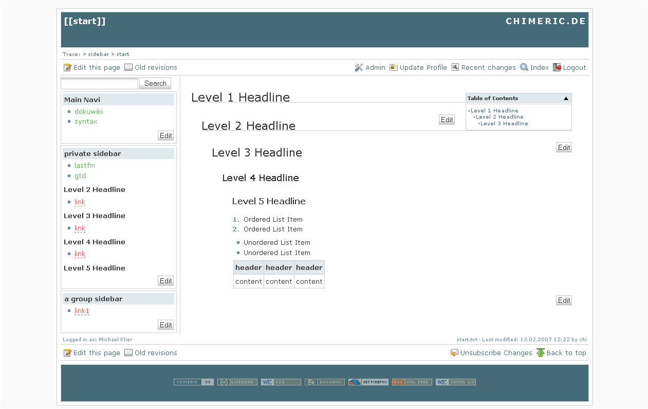 Dokuwiki Templates 1 Dokuwiki Templates Template Dokuwiki