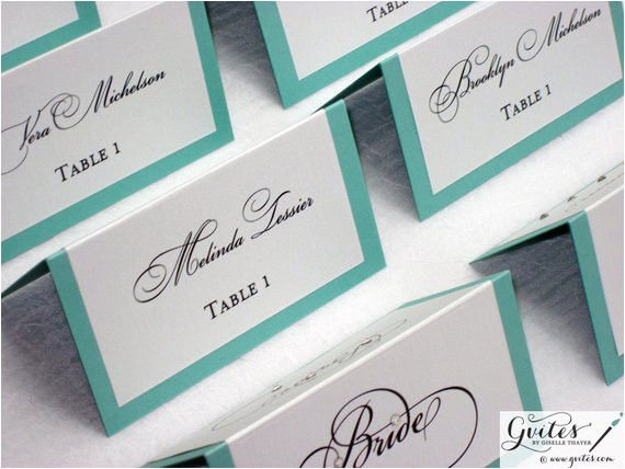 double sided place cards tent cards