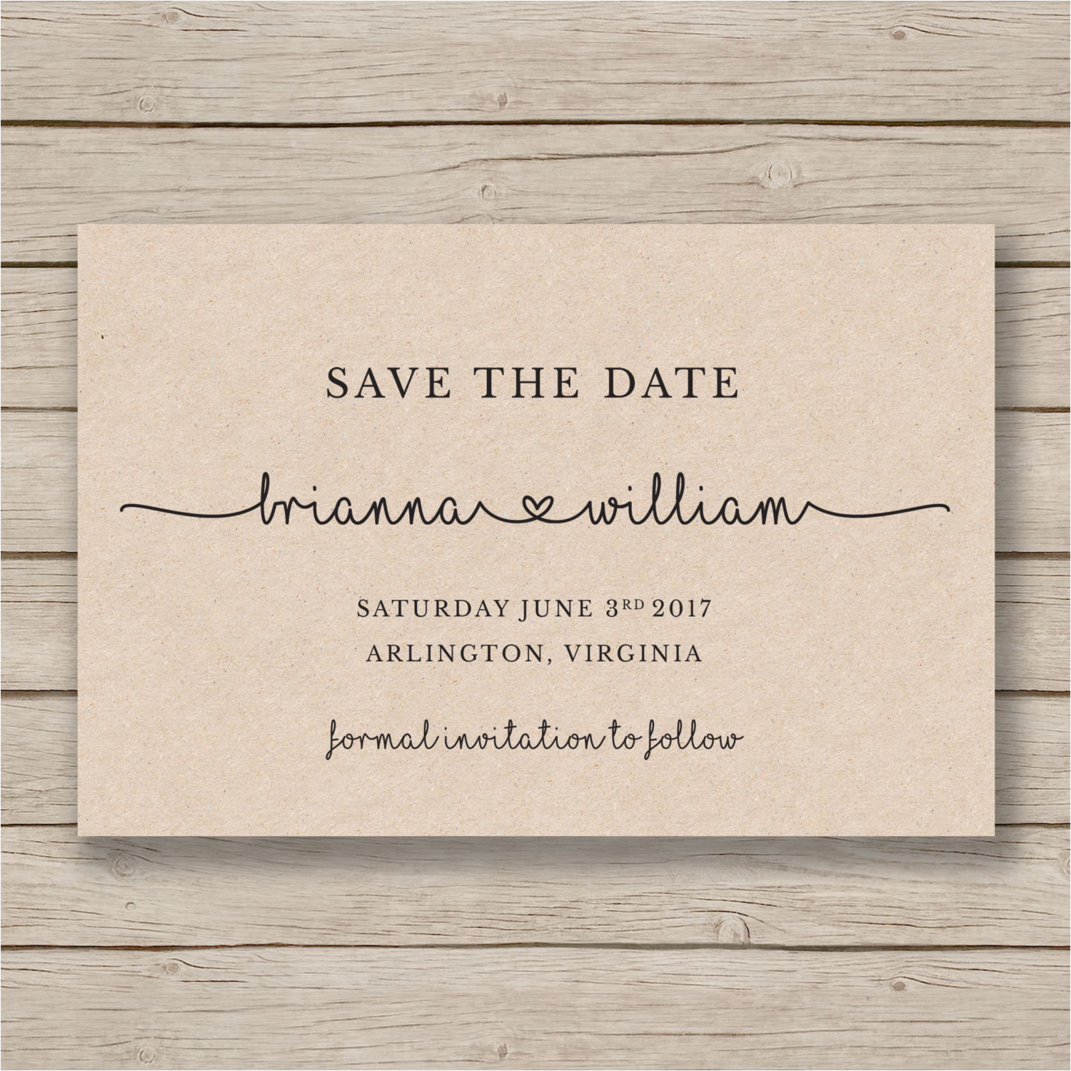 save the date printable template